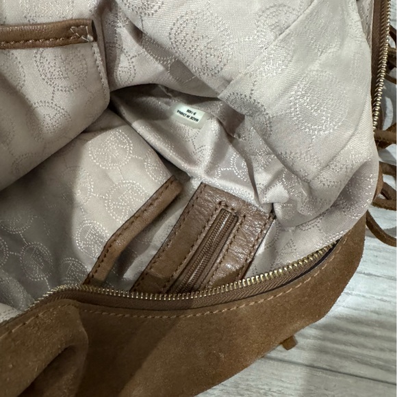 Michael Kors Suede Studded Fringe Bag - Picture 4 of 7